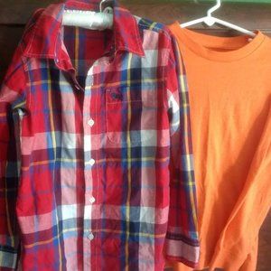 Old Navy 6-7 BOGO Long Sleeve Shirts